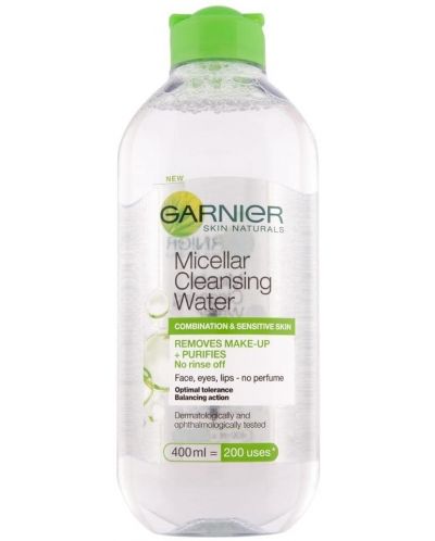 Garnier Skin Naturals Мицеларна вода за комбинирана кожа, 400 ml - 1