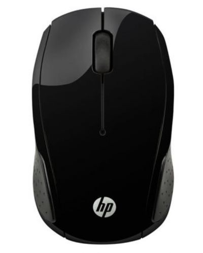 Мишка HP - 220, оптична, безжична, черна - 1