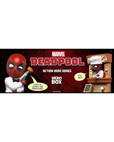 Мини фигура YuMe Marvel: Deadpool - Action Hero Series, Mystery box - 2