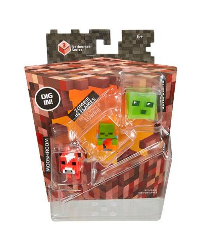 Комплект мини фигурки Fisher Price - Minecraft, 3 броя III - 4