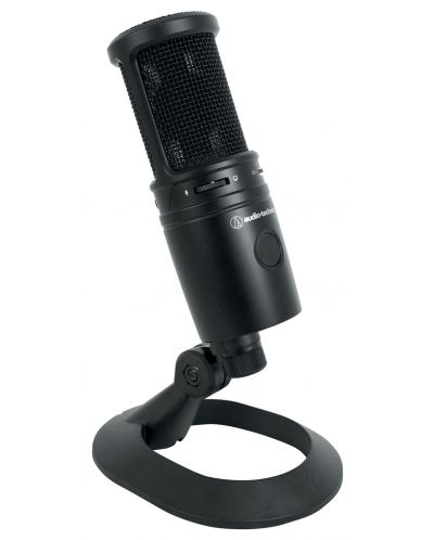 Микрофон Audio-Technica - AT2020USB-X, черен - 3