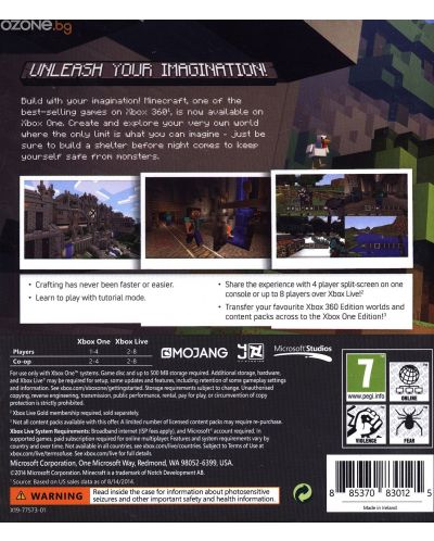 Minecraft: Xbox One Edition (Xbox One) - 3