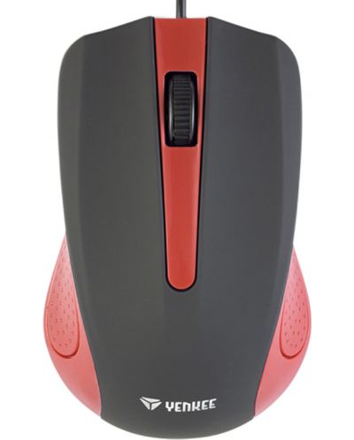 Мишка Yenkee - 1015RD, оптична, червена - 1