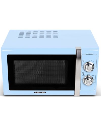 Микровълнова печка Schneider - SMW25VMBL, 900W, 25 l, синя - 3