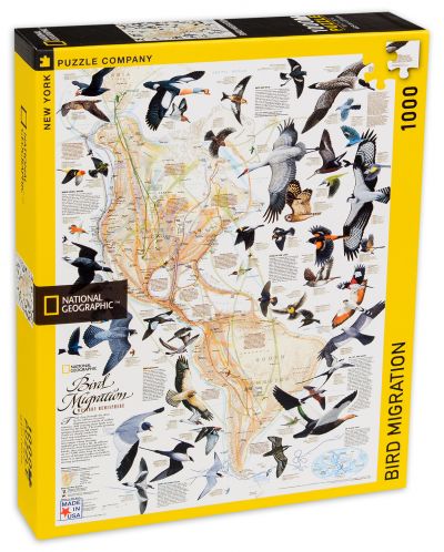 Пъзел New York Puzzle от 1000 части - Миграцията на птиците - 2