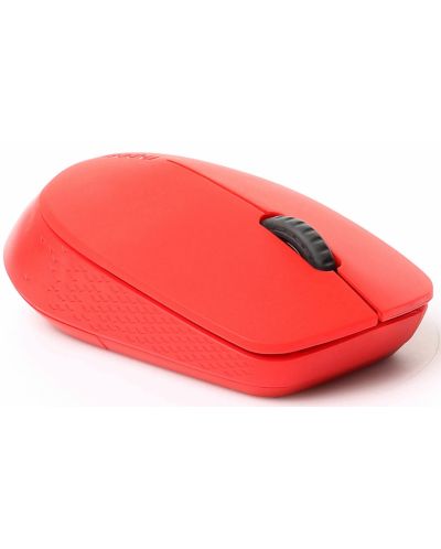 Мишка RAPOO - M100 Silent, оптична, безжична, червена - 4