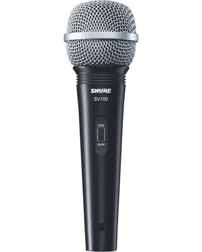 Микрофон Shure - SV100-WA, черен - 1