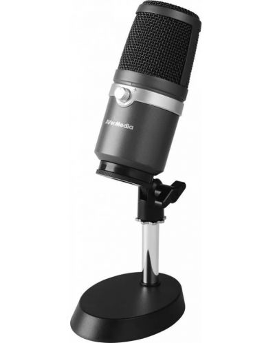 Микрофон AverMedia - Live Streamer AM310, сив/черен - 2