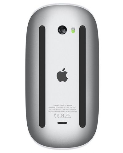 Мишка Apple - Magic Mouse 3 2021, безжична, оптична, бяла - 2