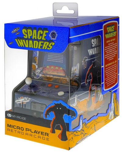 Мини ретро конзола My Arcade - Space Invaders Micro Player (Premium Edition) - 2