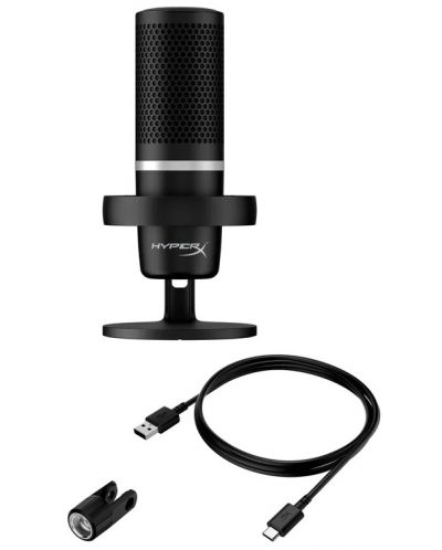 Микрофон HyperX - DuoCast, черен - 5