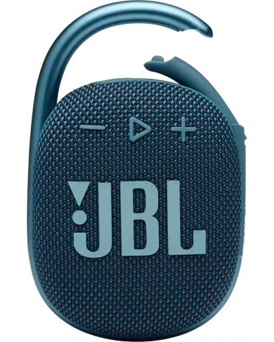 Портативна колонка JBL - CLIP 4, синя - 1