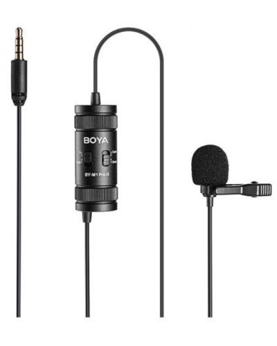 Микрофон Boya - BY-M1 Pro II, черен - 1
