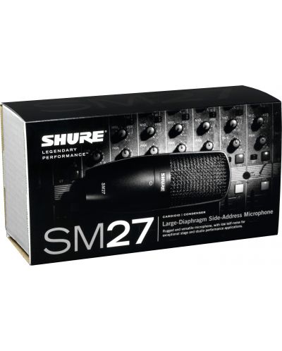Микрофон Shure - SM27, черен - 5