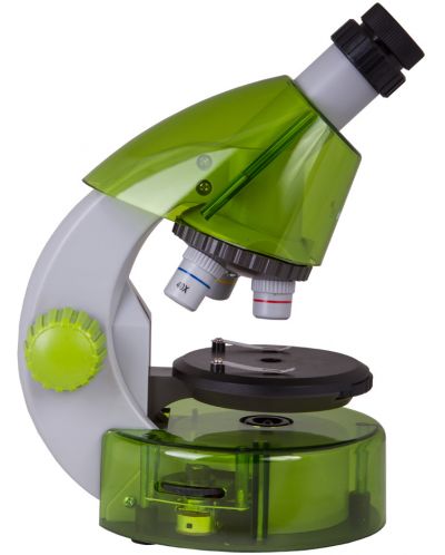 Микроскоп Levenhuk - LabZZ M101, зелен - 3