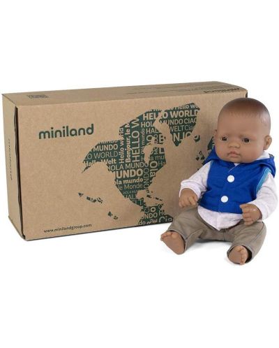 Кукла Miniland - Момченце, 32 cm