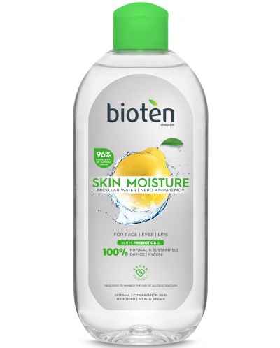 Bioten Skin Moisture Мицеларна вода, за нормална кожа, 400 ml - 1