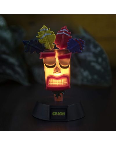 Мини лампа Paladone Crash Bandicoot - Aku Aku Icon - 2