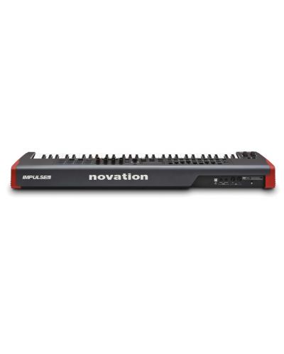 MIDI контролер Novation - Impulse 61, сив - 2
