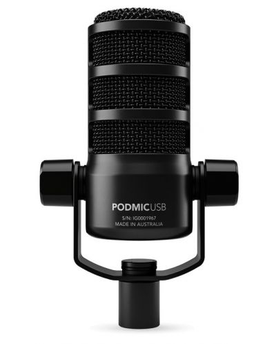 Микрофон Rode - PodMic USB, черен - 4