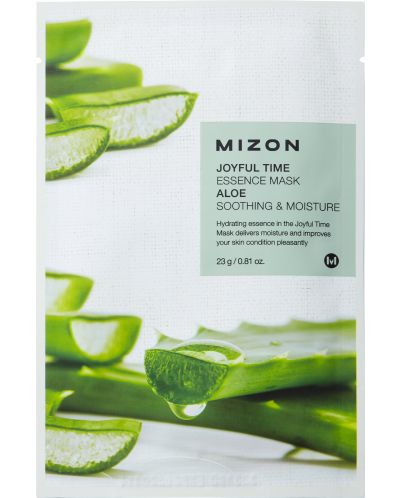 Mizon Joyful Time Лист маска за лице Aloe, 23 g - 1