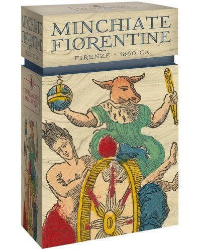 Minchaite Fiorentine: Firenze 1860 Ca (97-Card Deck and 32-Page Guidebook) - 1