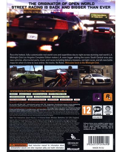 Midnight Club: Los Angeles Complete Edition - Classics (Xbox 360) - 8
