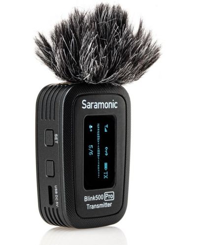 Микрофон Saramonic - Blink500 Pro B1, безжичен, черен - 3