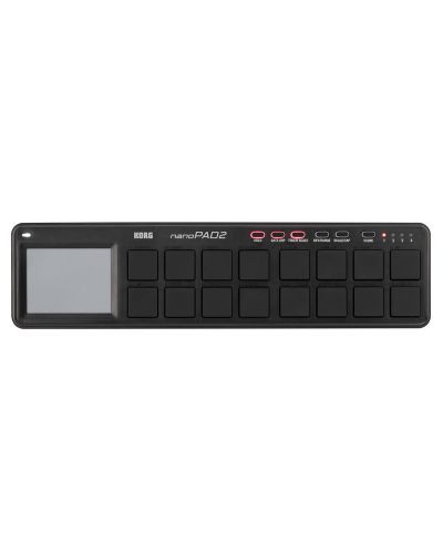 MIDI контролер Korg - nanoPAD2, черен - 1