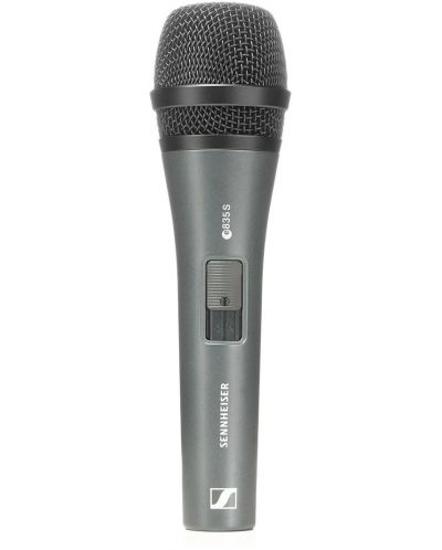 Микрофон Sennheiser - e 835-S, сив - 1