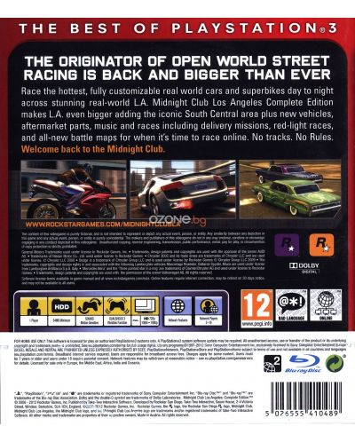 Midnight Club: Los Angeles Complete Edition - Essentials (PS3) - 8