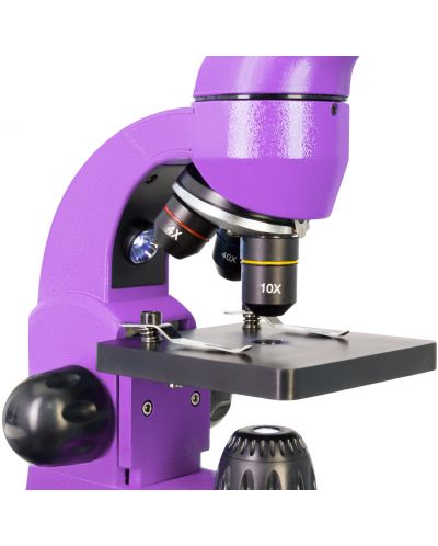 Микроскоп Levenhuk - Rainbow 50L PLUS, 64–1280x, Amethyst - 4