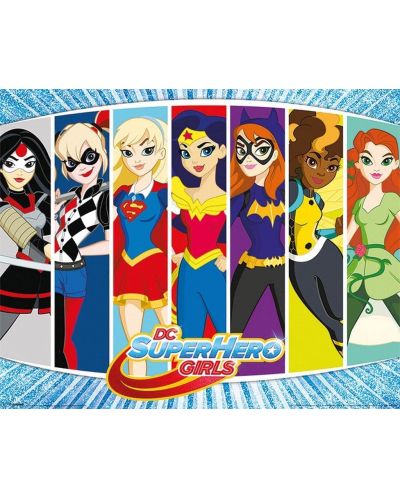 Мини плакат Pyramid DC Comics: Super Hero Girls - Characters - 1