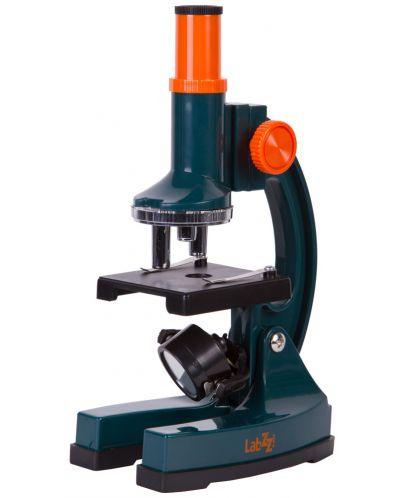 Микроскоп Levenhuk - LabZZ M2, син/оранжев - 1