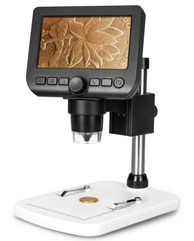 Микроскоп Levenhuk - DTX 350 LCD, дигитален, бял/черен - 10