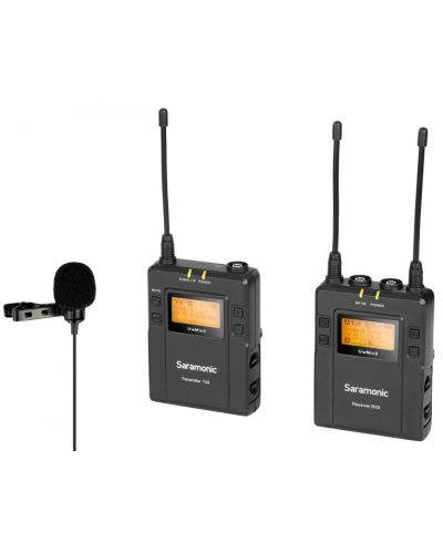 Микрофон Saramonic - UwMic9 Kit1 UHF, безжичен, черен - 3