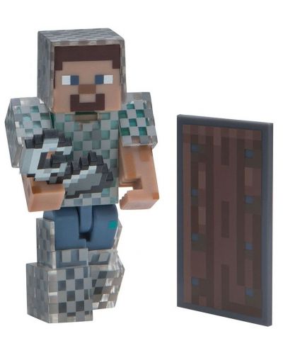 Фигура Minecraft - Стив, с верижна броня
