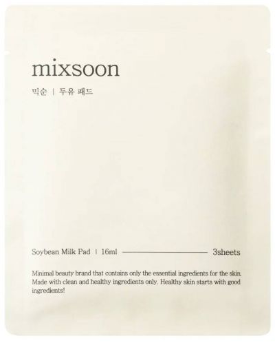 Mixsoon Тампони за лице Soybeen Milk, 3 броя - 1
