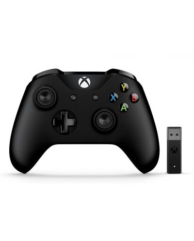 Microsoft Xbox One Wireless Controller + Wireless Adapter V2 (разопакован) - 1