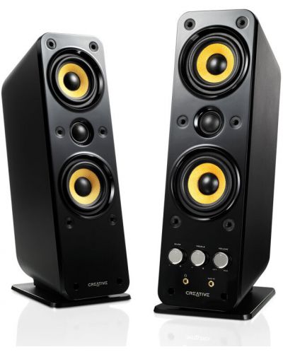 Аудио система Creative - GigaWorks T40 Series II, 2.0, черна - 1