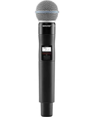 Микрофон Shure - QLXD2/B58-H51, безжичен, черен - 1