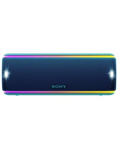 Портативна колонка Sony - SRS-XB31, синя