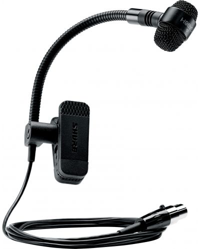 Микрофон Shure - PGA98H-XLR, черен - 1