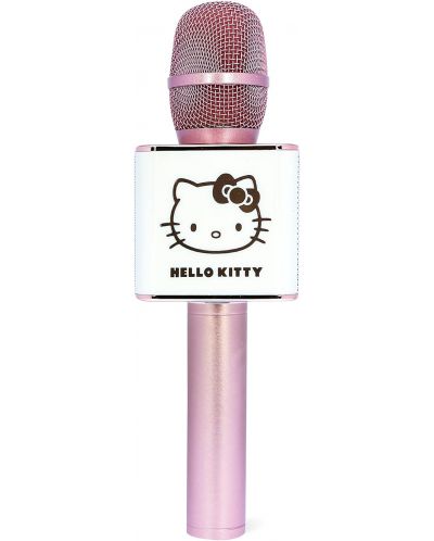 Микрофон OTL Technologies - Hello Kitty, безжичен, розов/бял - 1