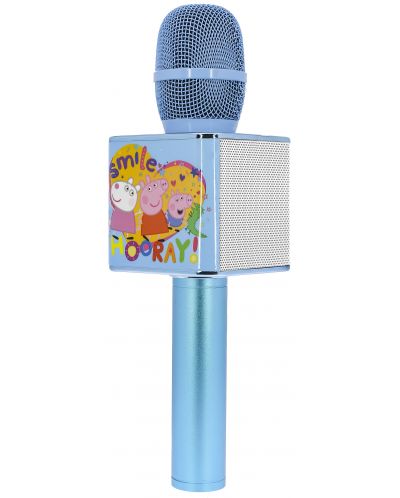 Микрофон OTL Technologies - Peppa Pig Karaoke, син - 3