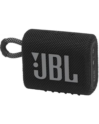 Портативна колонка JBL - Go 3, черна - 2