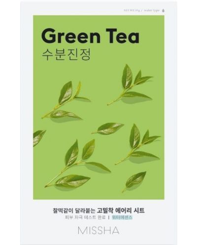 Missha Airy Fit Лист маска за лице Green Tea, 19 g - 1