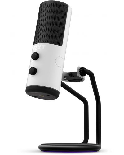 Микрофон NZXT - Capsule, бял/черен - 4