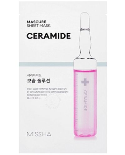 Missha Mascure Лист маска за лице Moisture Solution Ceramide, 28 ml - 1