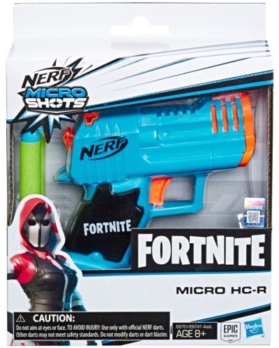 Пистолет Nerf Fortnite - N-Strike Elite Microshots, Micro HC-R - 1